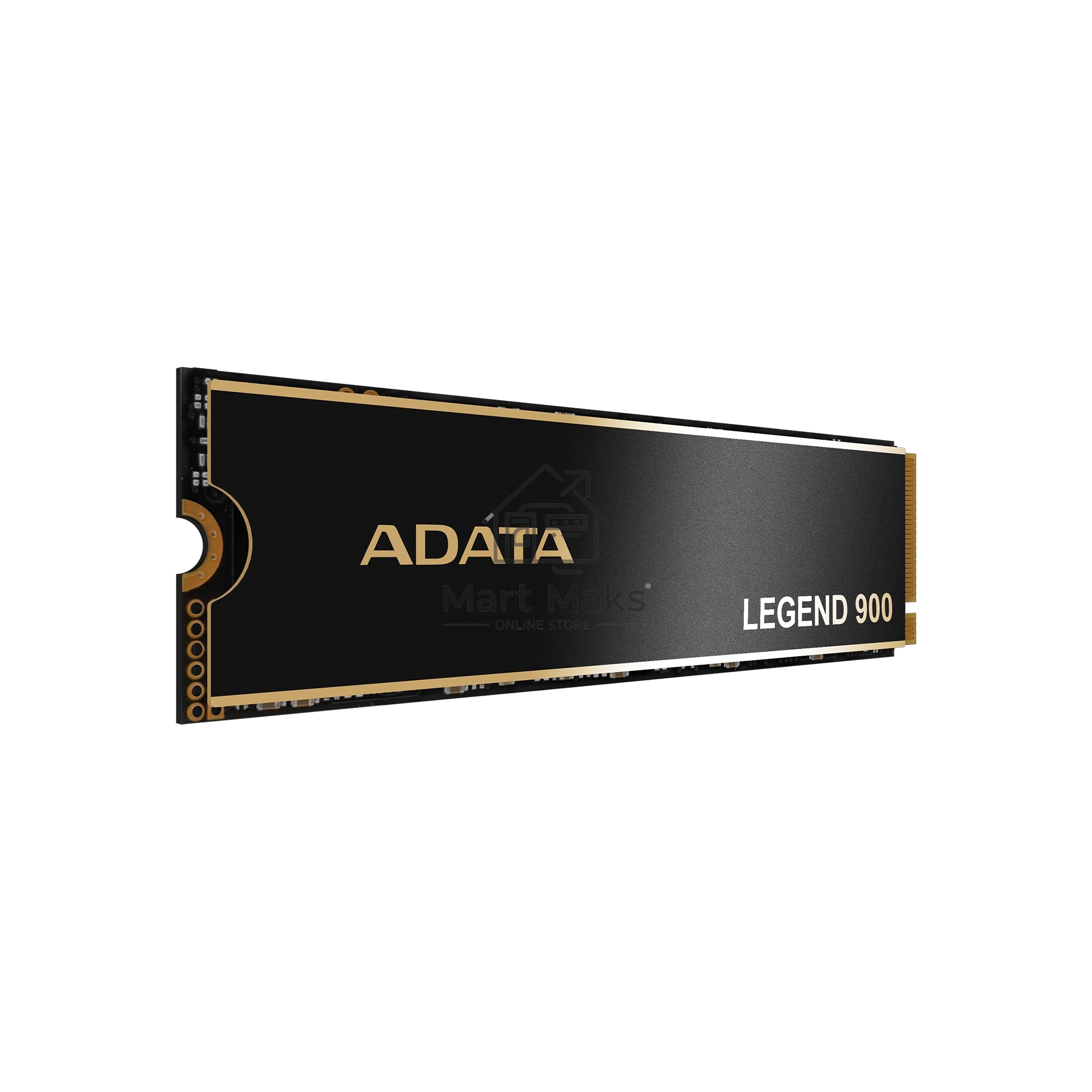 Накопитель SSD ADATA LEGEND 900, 512Gb, PCIe 4.0 x4, M.2 2280, NVMe, R/W 6200/2300, с радиатором