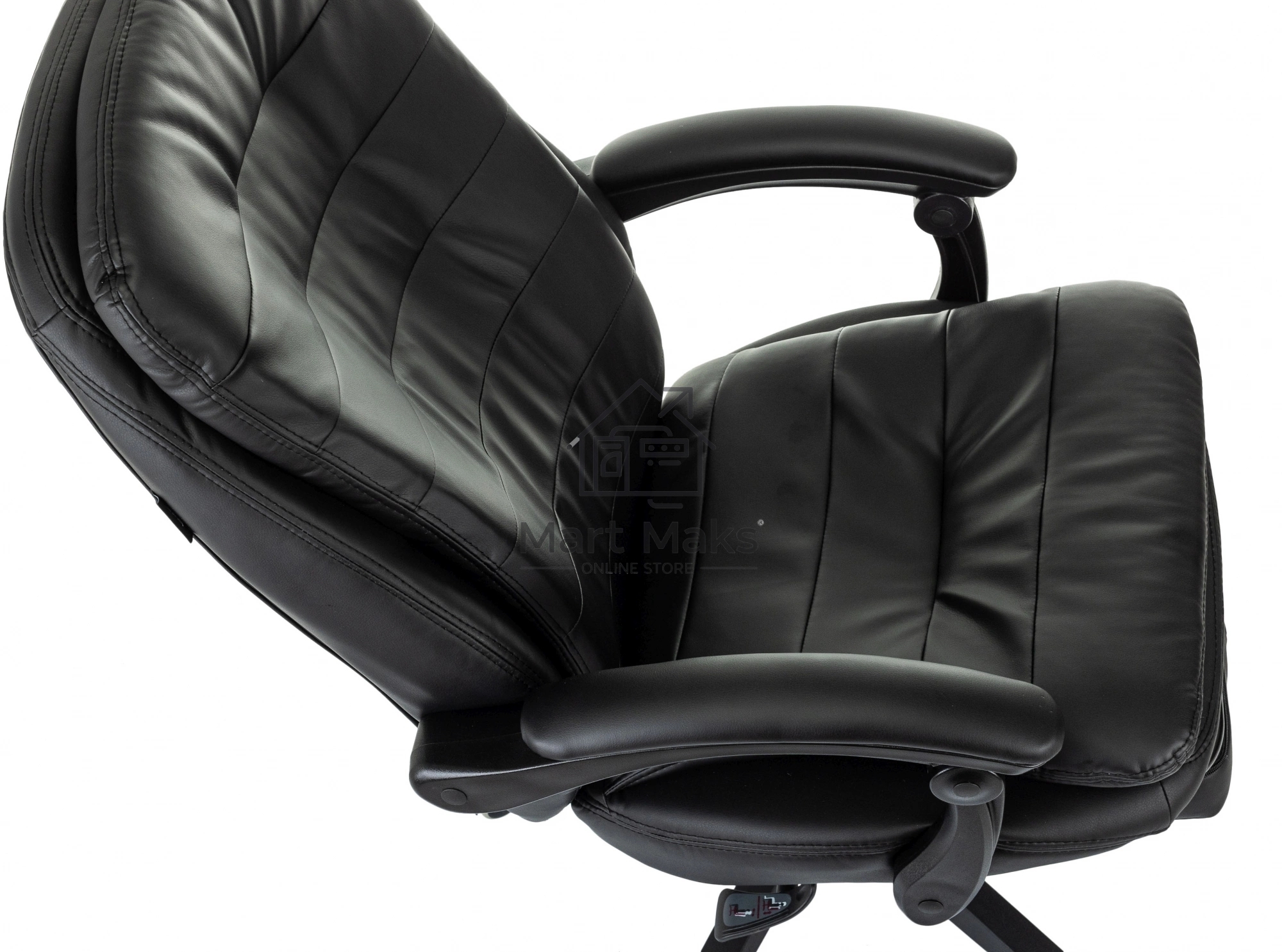 Кресло руководителя Бюрократ T-9950MSG-F/BLACK-PU