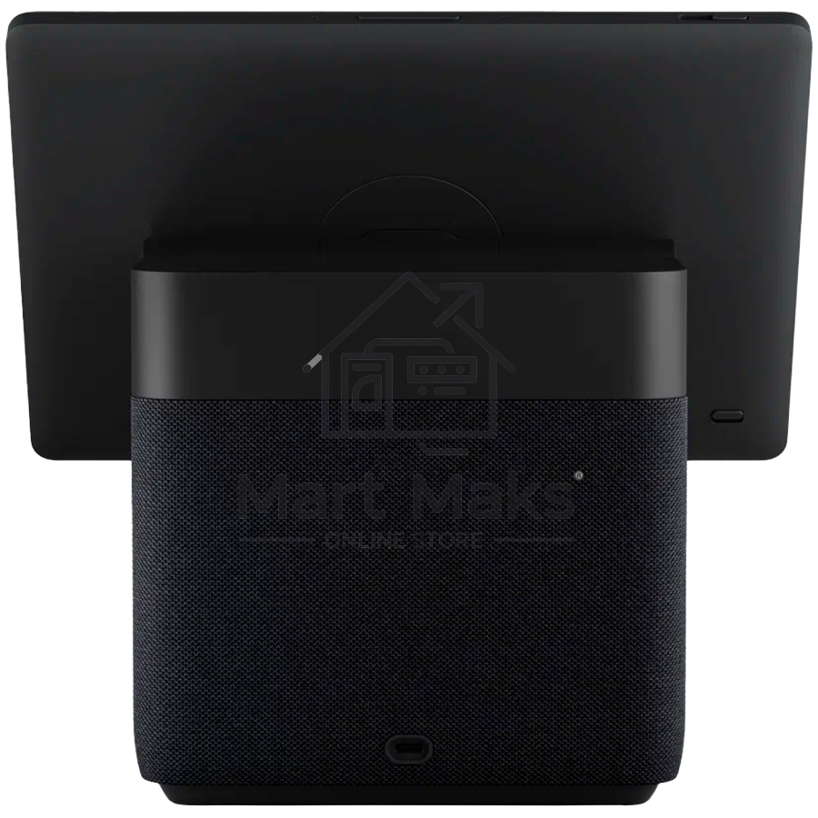 Умная колонка с дисплеем Яндекс Станция Дуо Макс, Zigbee, 60Вт, с голосовым ассистентом Алиса на YaGPT, черный (YNDX-00055BLK)