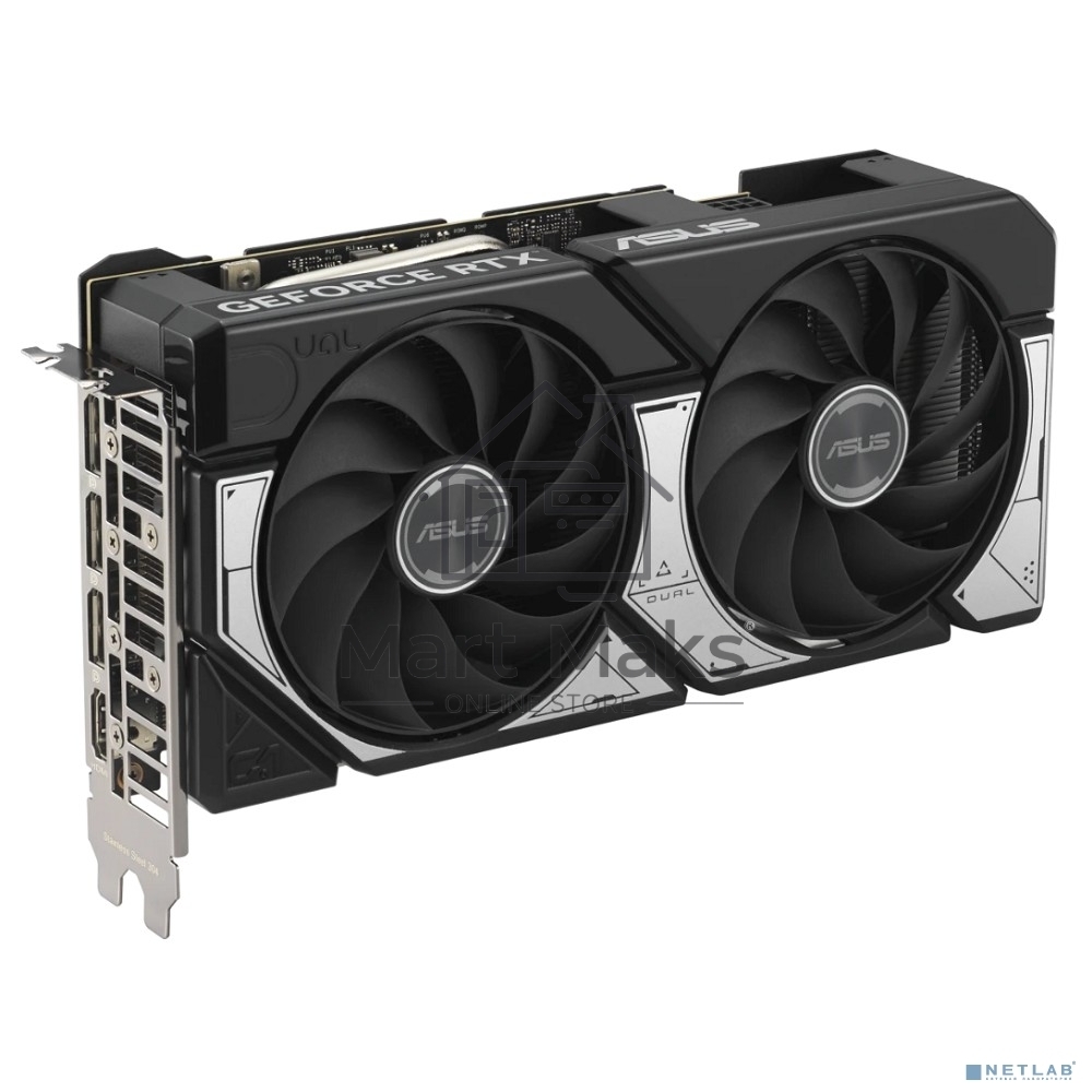 Видеокарта ASUS RTX 5060Ti DUAL OC 8Gb GDDR7 128bit 3xDP HDMI 2FAN RTL DUAL-RTX 5060TI-O8G