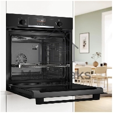 Духовой шкаф электрический Bosch HBG536EB4 черный