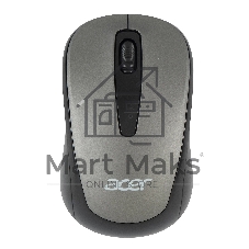 Мышь беспроводная Acer OMR134 серый, 1000 dpi, радиоканал, USB, кнопки - 3