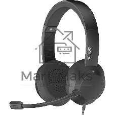 Гарнитура A4Tech Fstyler FH150U чёрный, проводная