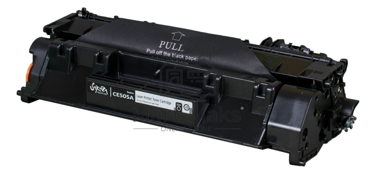 Картридж лазерный Sakura CE505A для HP Laserjet 400M/401DN P2035/P205, черный, 2300 к.