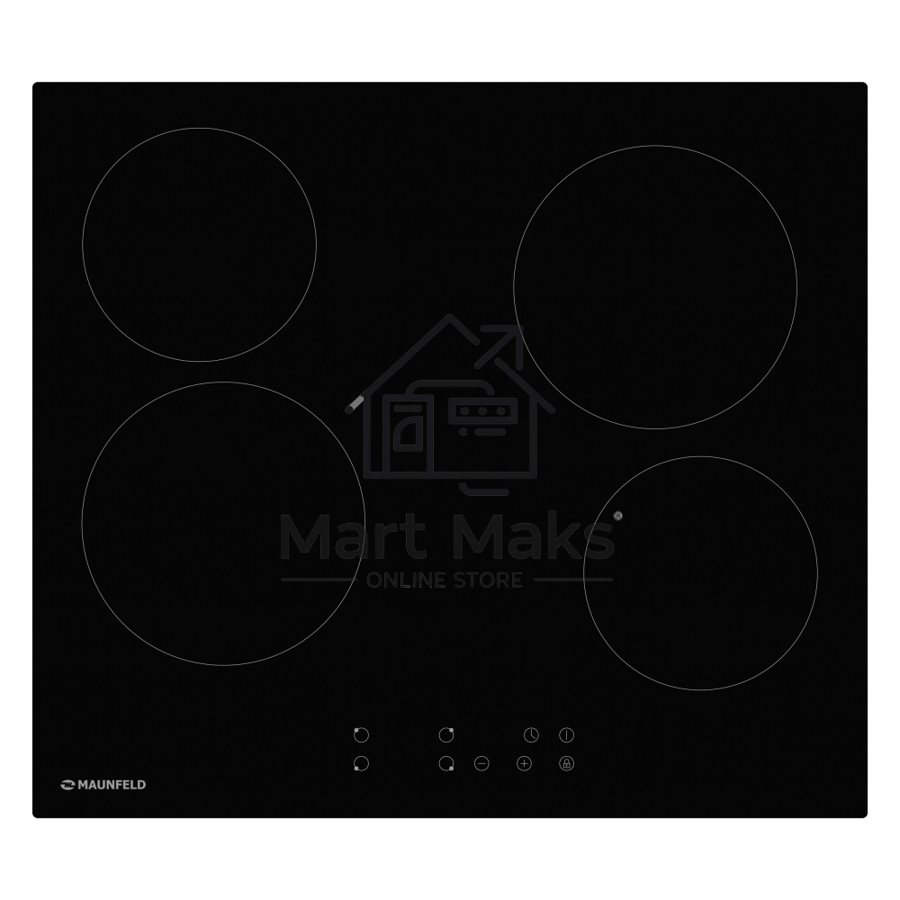 Варочная панель Maunfeld EVCE.594-BK ЧЕРНОЕ стекло