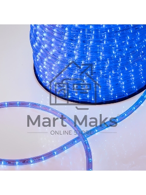 Дюралайт Neon-night LED, постоянное свечение (2W) - синий, 36 LED/м, бухта 100м