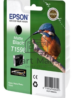 Картридж струйный Epson C13T15984010 черный матовый (850 стр) для Epson St Ph R2000