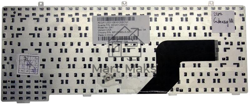 Клавиатура для ноутбука Gateway NA1 черная