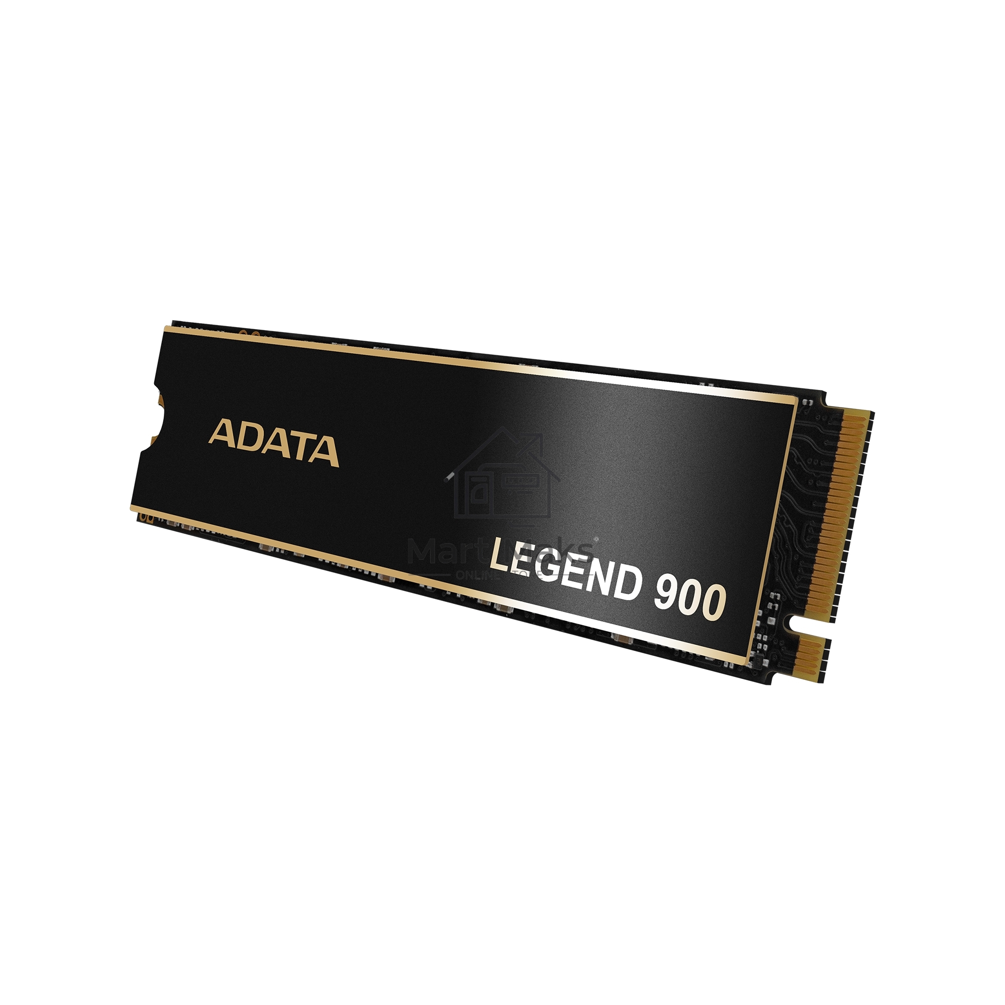 Накопитель SSD ADATA LEGEND 900, 512Gb, PCIe 4.0 x4, M.2 2280, NVMe, R/W 6200/2300, с радиатором