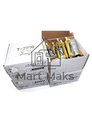 Клей Zhanlida T-7000 черный 50мл 100 шт