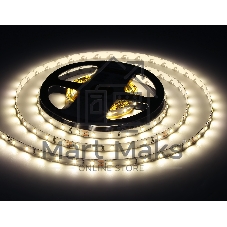 Светодиодная лента Ambrella light GS3002 2835 60Led/ 6W m/ 24V IP20 4500K/ 5000*8*1.2mm (2 конт.)