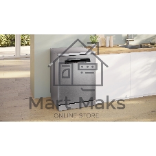 Посудомоечная машина Bosch SMP6EMI86Q, нержавеющая сталь, 60 см, 13 компл., сушка теплообменник, класс A