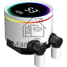 Система охлаждения Water Cooling System PCCooler DA360 Pro ARGb WH (300W, 360мм, белый, ARGb/Fans: 3x120мм, 75.8CFM, 33.7dBA, 2200RPM/Pump height 57мм, 28dBA, 3000RPM, Rad thickness 27мм/S: 1851, 1700, 1200, 20XX, 115X, AM5, AM4)