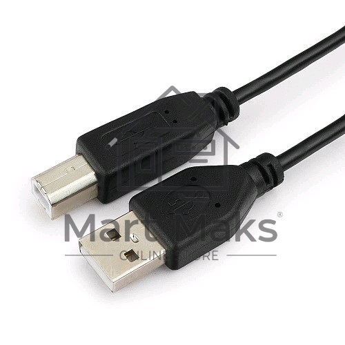 Кабель Гарнизон Кабель USB 2.0, AM/BM, 1м, пакет (GCC-USB2-AMBM-1M)