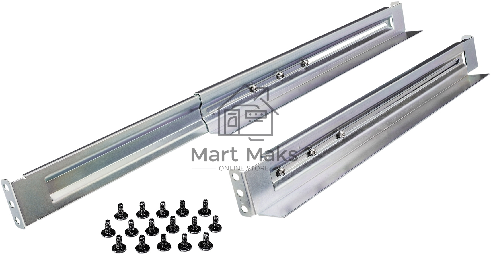 Рельсы CyberPower 4POSTRAILKIT1832 (до 112,5 кг, для стойки от 460см.) Rack Mount Kits CyberPower 4POSTRAILKIT1832 (1U) for rack from 460 sm