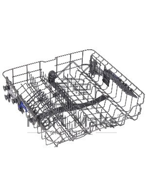 Встраиваемая посудомоечная машина HOMSair DW67M, черный, 59.8 см, 14 компл., 47 дБ, класс A++