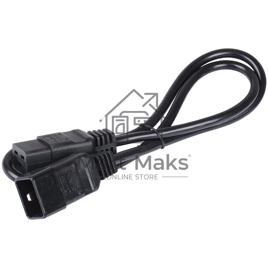 Кабель электропитания ITK PC-C19C20-3M PDU 3x1,5 3М с разъёмами С19-C20