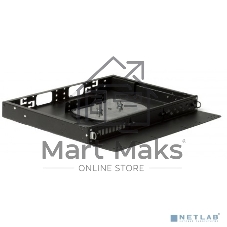 Бокс оптический универсальный Hyperline FO-19V-1U-3xSLT-W130H30-24UN-BK 19