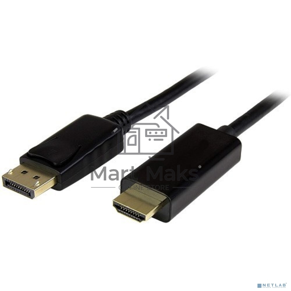 Кабель-переходник KS-is KS-516-5 DisplayPort M в HDMI M 4K 5м