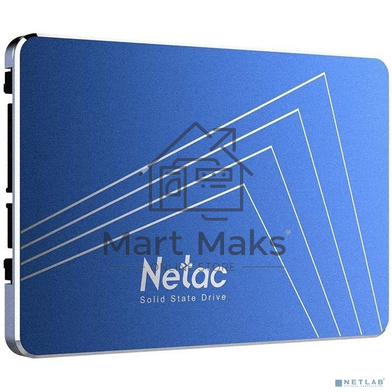 Накопитель SSD Netac N600S, 1TB, SATA III, 2.5