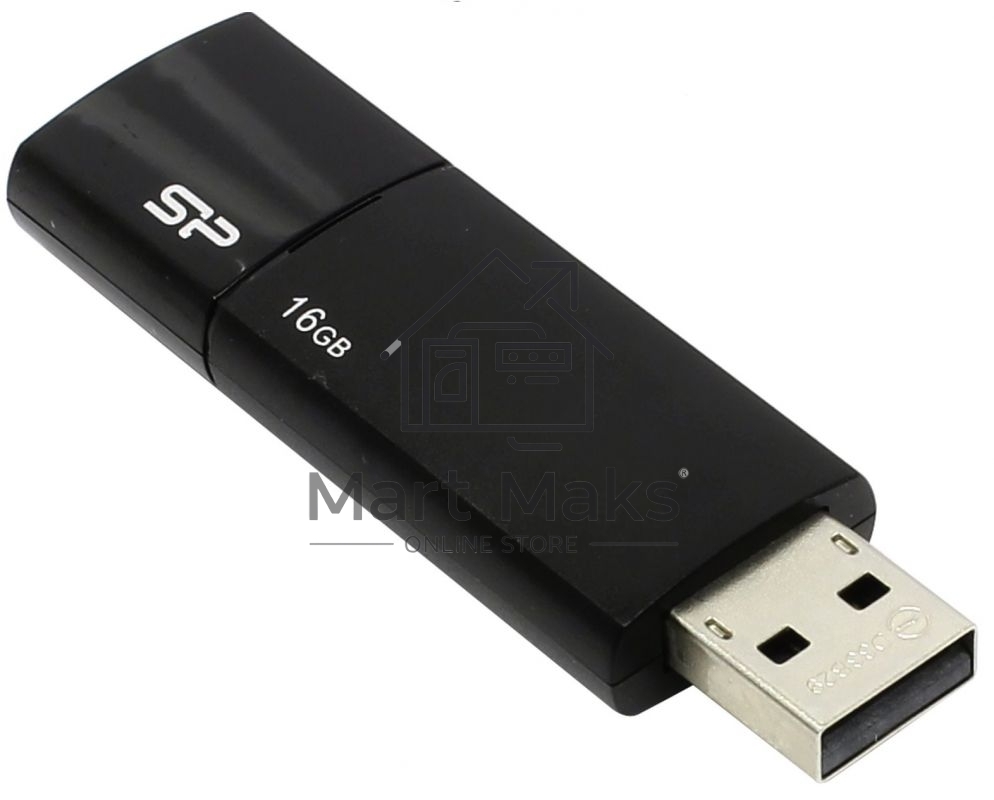 Флешка USB R/W Silicon Power USB Drive 16Gb Ultima U05 SP016GBUF2U05V1K USB2.0, Black