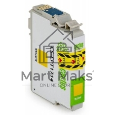 Картридж струйный Cactus CS-EPT2714 27XL желтый (17 мл) для Epson WorkForce WF-3620/3640/7110/7210