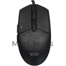 Мышь проводная Acer Nitro OMW400 черный, 6400 dpi, USB, кнопки - 6