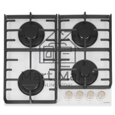Газовая варочная панель Gorenje GT642AXW, 4 конфорки, закаленное стекло, белый