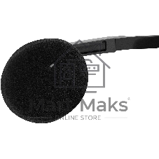 Гарнитура Oklick HS-M100 чёрный, проводная, 3.5 мм
