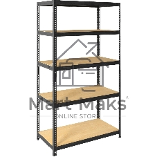 Стеллаж Практик SBL 200KD/120x45/5 пол.:5 разборная 2000x1200x450мм серый (S24499395509)
