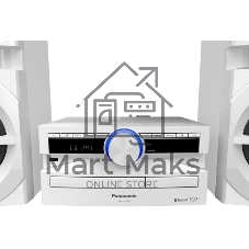 Минисистема Panasonic SC-UX100EE-W белый 300Вт/CD/CDRW/FM/USB/BT