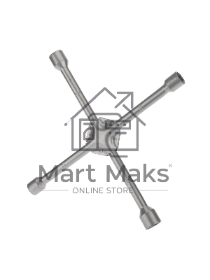 Ключ-крест баллонный Rexant 17х19х21х22 мм, усиленный, толщина 16 мм