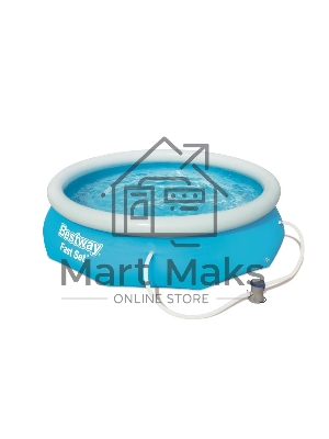 Бассейн быстроустанавливаемый 305х76 см, 3638 л, фильтр-насос в комплекте, 57270 Bestway