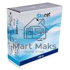 Кабель SkyNet Standart FTP indoor 4x2x0,48, медный, FLUKE TEST, кат.5e, однож., 100 м, box, серый