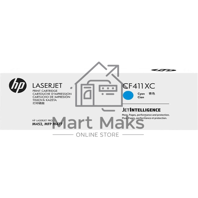 Контрактный Картридж лазерный HP 410X Contractual High Yield Голубой Original LaserJet Toner Cartridge