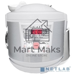 Мультиварка Galaxy GL 2641, белый, объем 5 л, 900 Вт, 11 программ