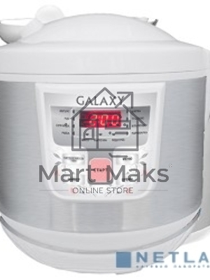 Мультиварка Galaxy GL 2641, белый, объем 5 л, 900 Вт, 11 программ