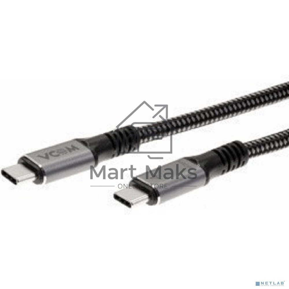 Кабель Thuderbolt4/ USB4 Type C, 5K@60Hz, 40GBps, PD 100W, 5A, VCOM, 1.2м <CU540M-1.2M>
