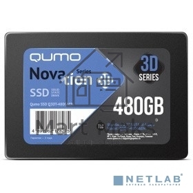 Накопитель SSD QUMO Novation 3D, 480Gb, SATA III, 2.5