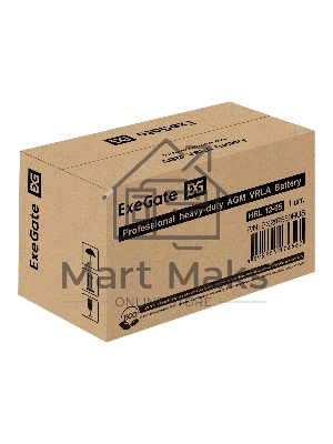 Аккумуляторная батарея ExeGate HRL 12-65 (12V 65Ah, болт М6)