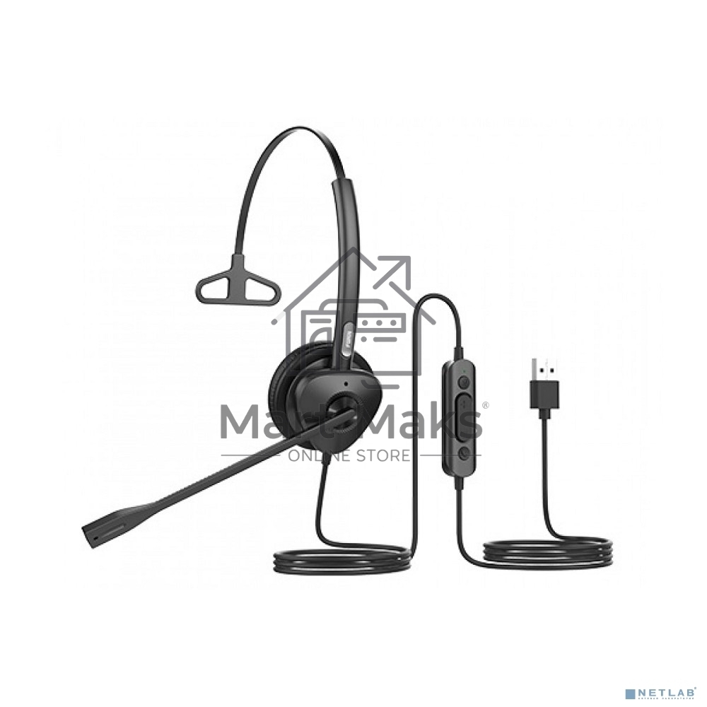 Гарнитура Fanvil HT301-U, моно, HD звук, USB