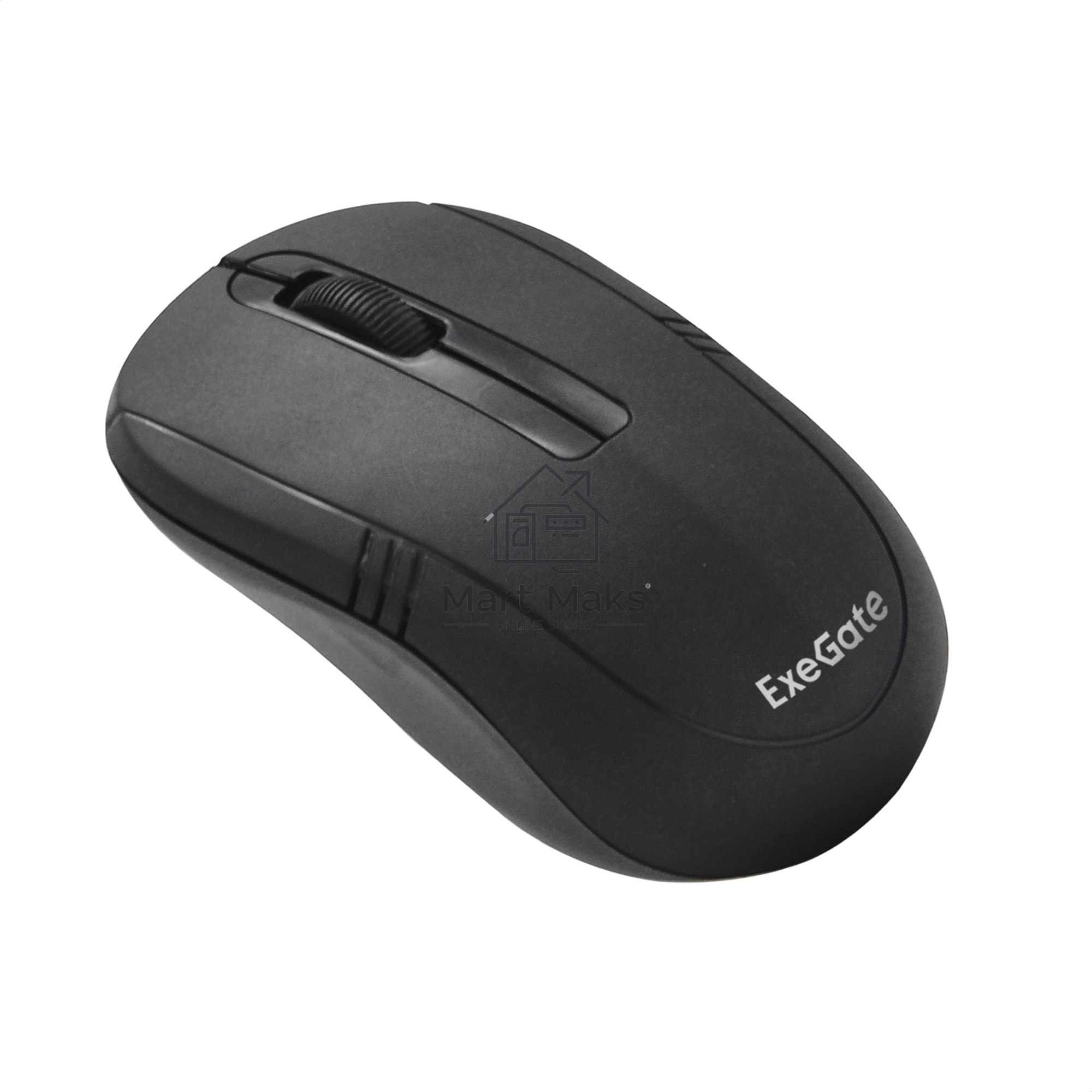 Мышь беспроводная ExeGate Professional Standard SR-9021 черный, 1200 dpi, радиоканал, USB, кнопки - 3