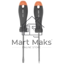 Набор отверток Deli Home Series HT1002 2шт SL5x100+PH1x100 Эксклюзивный дизайн. Рукоятка из высококачественного софттач пластика
