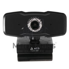 Веб-камера ACD Vision UC500 1920x1080, 30 кадр/с, USB Type-A, микрофон (2 шт), ручная фокусировка, автоосвещение, универсальное крепление
