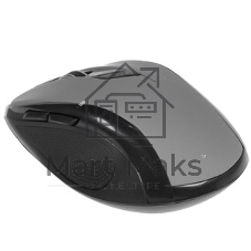 Мышь беспроводная Qumo Office Line M63 серый, 1600 dpi, радиоканал, USB, кнопки - 6