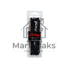 Оперативная память Kingston Fury Beast Black, DDR5, 32GB (1x32GB), 5600 MHz, CL36, с радиатором, чёрный