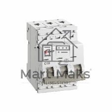 Выключатель автоматический 3п C 10А 4.5кА ВА 47-63N PROxima EKF M634310C