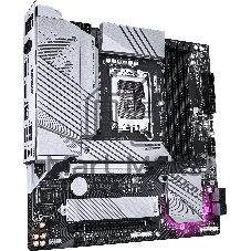 Материнская плата Gigabyte B760M AORUS ELITE WIFI6E GEN5, LGA1700, Intel B760, 4xDDR5, 4xSATA, 2xM.2 PCIe 4.0, 1xPCIe 5.0 x16, 1xPCIe 4.0 x4, 1xHDMI, 1xDisplayPort, 1x 2.5Gb LAN, 1xUSB 3.2 Gen2x2 Type-C, 1xUSB 3.2 Gen2 Type-A, 3xUSB 3.2 Gen1, 4xUSB 2.0, 2x3.5 мм, 7.1, microATX