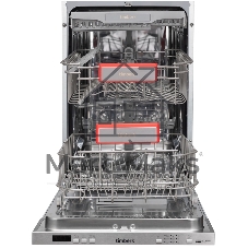 Посудомоечная машина Timberk Set&Dry T-DW45BI103 серебристый (узкая)