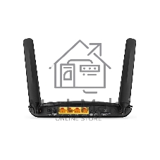 Роутер беспроводной TP-Link Archer MR400 AC1200 10/100BASE-TX/4G черный